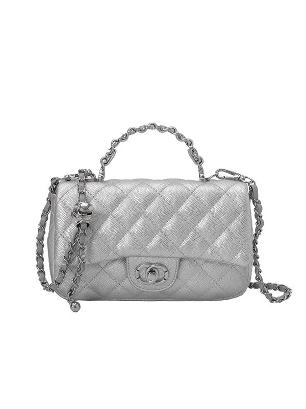 Bolso para mujeres 2026 venta caliente nuevo estilo de estilo de diamante pequeño bolso de mano cuadrado de alta humedad lujoso hombro de un solo hombro