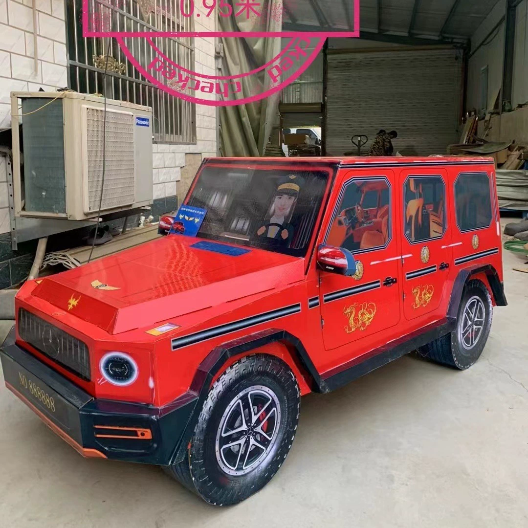 Похоронные принадлежности, юбилейные мемориальные принадлежности, Дворцовый автомобиль, фестиваль Чжунюань, райские принадлежности, имитация бумажного галстука, большой автомобиль