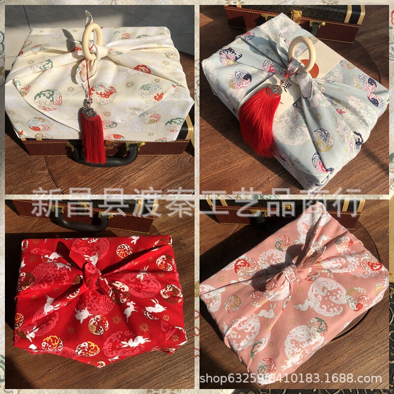 Mid-Autumn Festival Moon Cake Gift Box Wrapping Cloth Wrapping Cloth Snowflake Wrapped Cloth Double-Sided Printed Wind Lu Fu Practical Accompanying Gift Square Mid-Autumn Festival Moon Cake Gift Box Wrapping Cloth Wrapping Cloth Snowflake Wrapped Cloth Double-Sided Printed Wind Lu Fu Practical Accompanying Gift Square