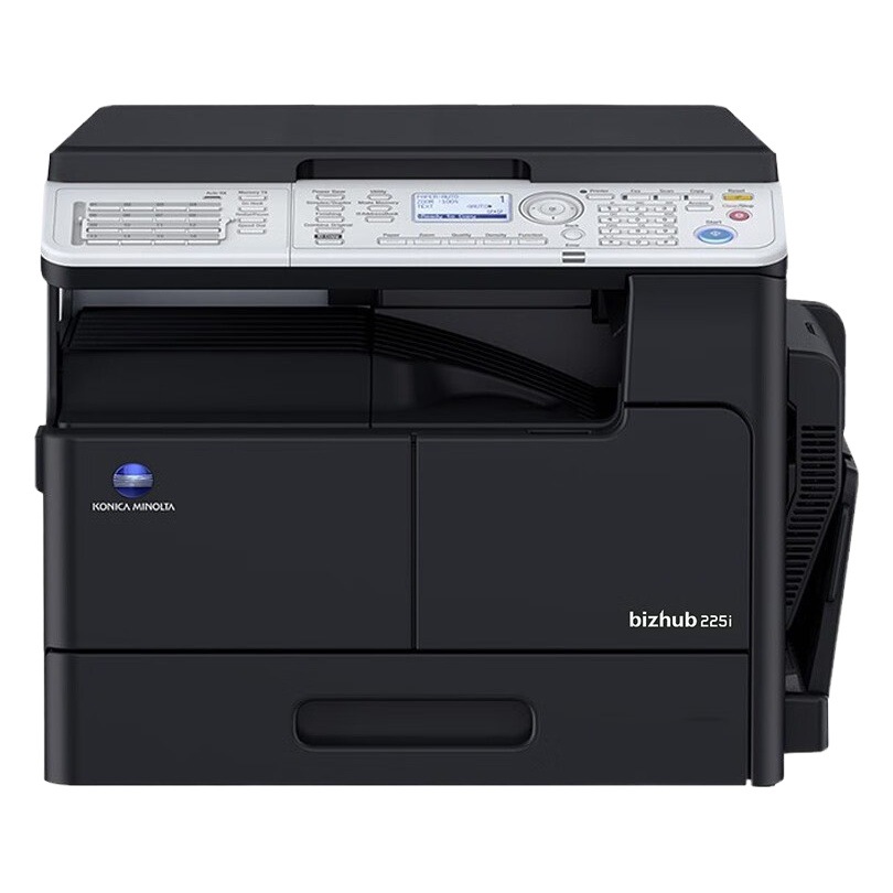 Impresora multifunción Konica Minolta bizhub225i copiadora láser todo en uno A3 en blanco y negro.