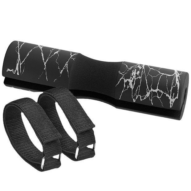 Thickened marble barbell pads High density and high elasticity squat protectors Barbell shoulder guards Barbell protective covers_voghion.com