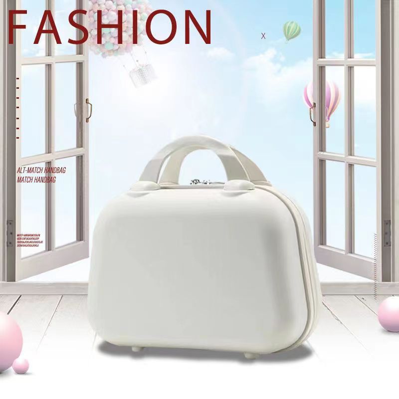Estuche cosmético japonés con regalo portátil mini maleta de 14 pulgadas para mujer que puede colgar equipaje