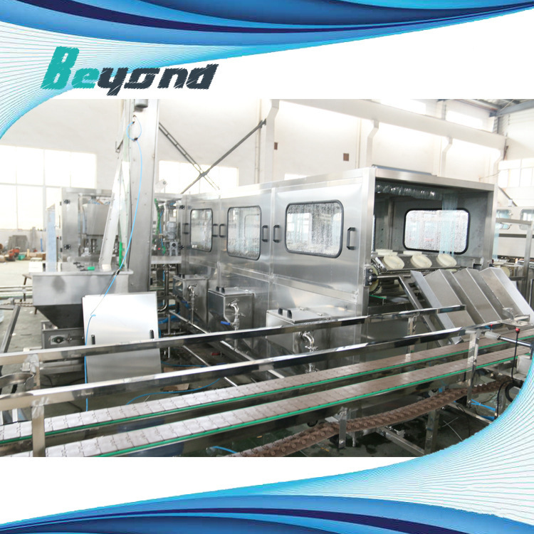 大桶水灌装设备全自动矿泉水灌装机五加仑饮用水生产线高精度灌装