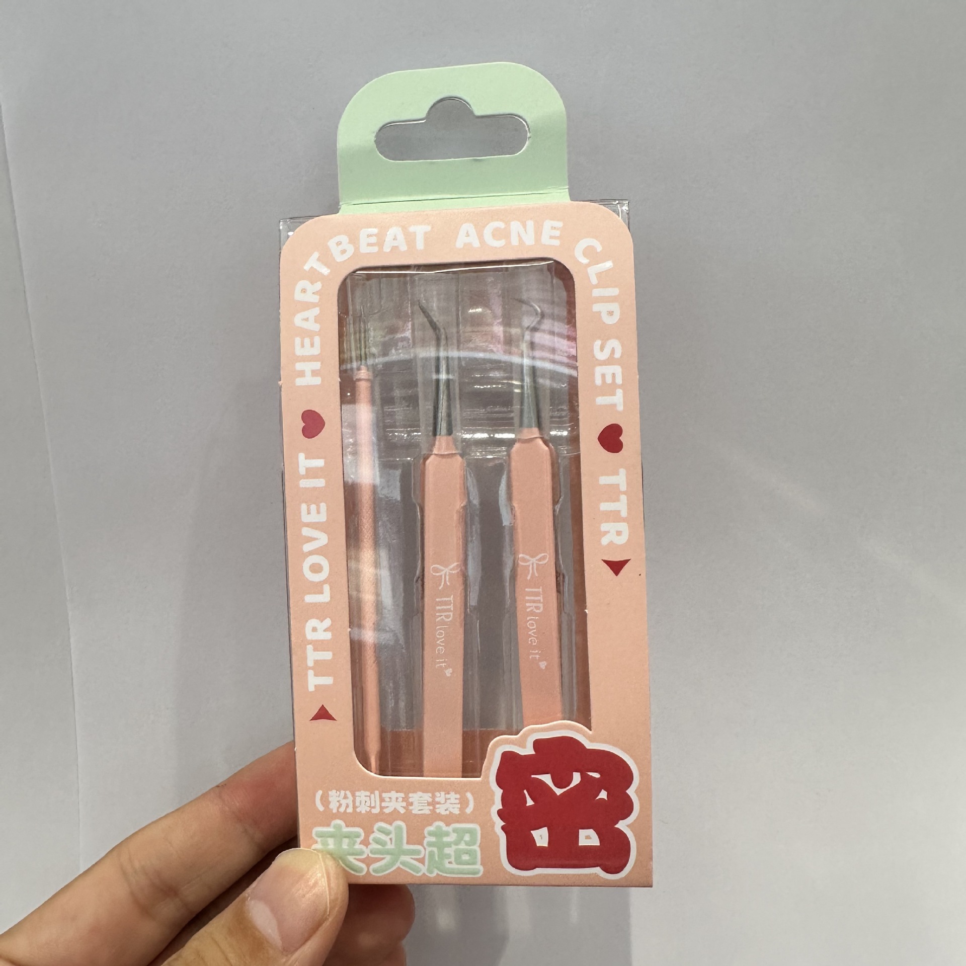 TTR 3초 심장박동 여드름 클립 세트