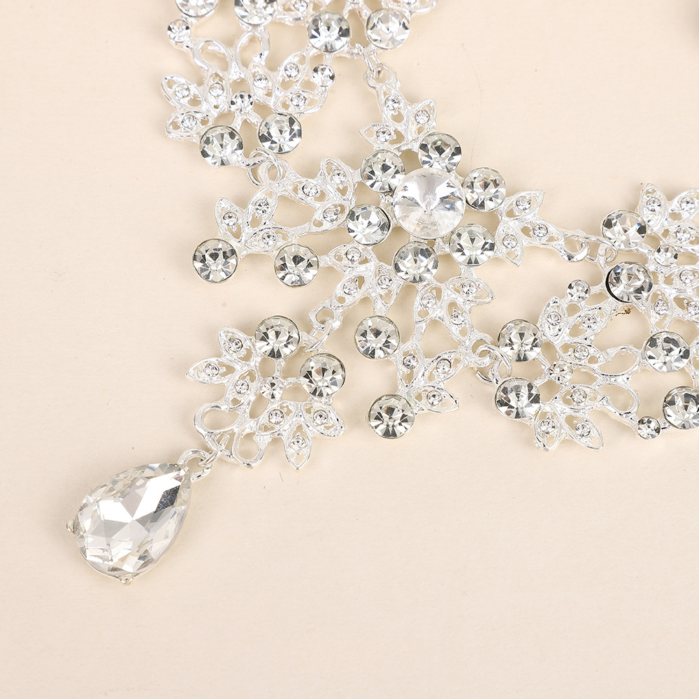 Set gioielli sposa collana orecchini pendenti accessori_voghion.com