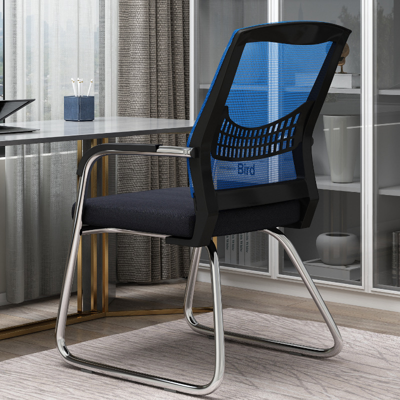 Upgraded and reinforced waist protector blue 1707 / Steel feet-fixed armrests