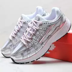 Putian High-Quality P-6000 Retro Dad Shoes with Mesh Surface, Breathable and Lightweight Running Shoes for Men and Women, Cushioning Casual Sports Shoes