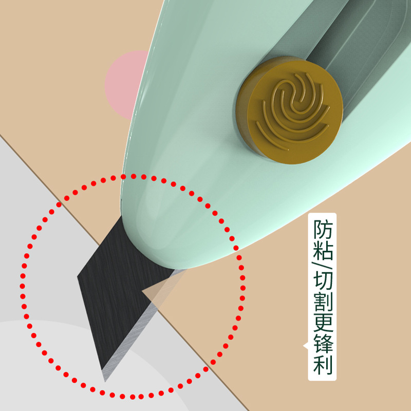Papelería Cuchillo de uso general Cuchillo expreso Desembalaje Express Papel tapiz de teflón Cuchillo de papel Cuchillo de papel Cuchillo de estudiante Cuchillo de caja