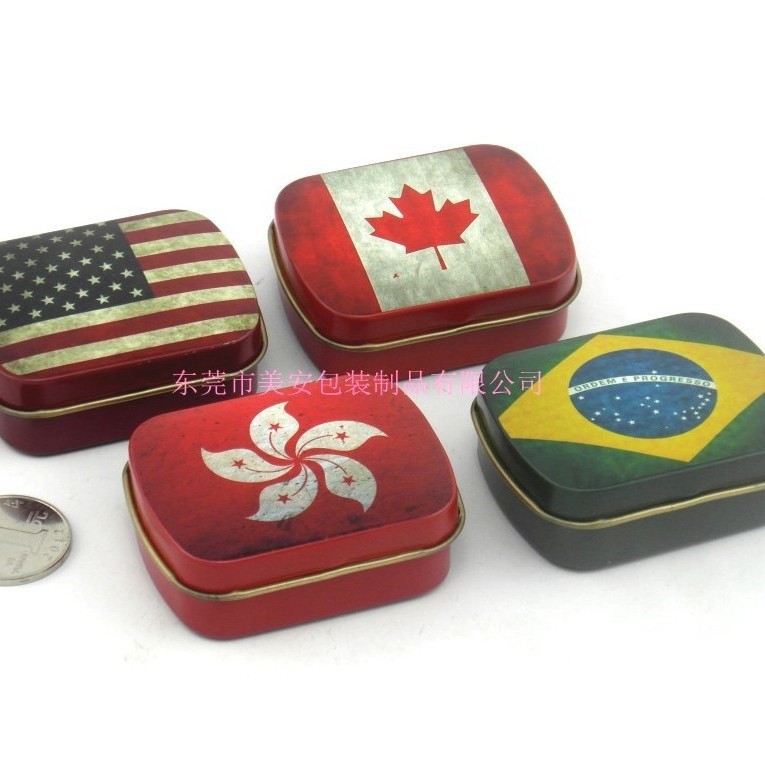 礼品小盒子 铁盒供应商 赠品小铁盒 包装盒生产厂家