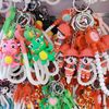 Cartoon keychain PVC from soft rubber, doll, mobile phone, Birthday gift, wholesale