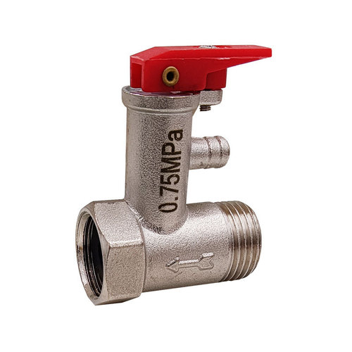 All-copper thickened 4 points/6 points universal household electric water heater special safety valve pressure reducing valve pressure relief valve check valve