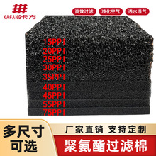 空气净化器过滤棉聚氨酯海绵机箱防尘阻燃海绵多孔径尺寸可选