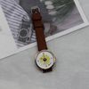 Brand belt, trend fashionable quartz watch, simple and elegant design, Korean style