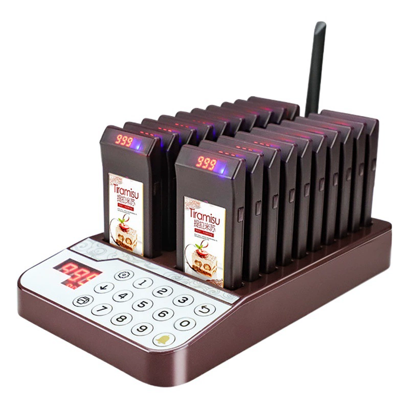 Вызов еды Пикап Молочный чай Магазин Кейтеринг Ресторан Отель Беспроводной вызов машины Малатанг Line Calling Machine Карта заказа