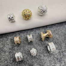 �18K��ɫ΢��ʯͰ��··ͨ��ˮ���ִ��diy����������b�o����