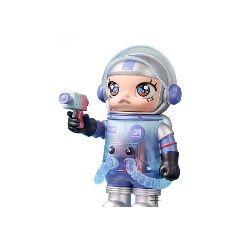 Popmart Bubble Mate Mega Space Molly 100% Юбилей Джасмин 3 поколение слепая коробка играейте хлопайте