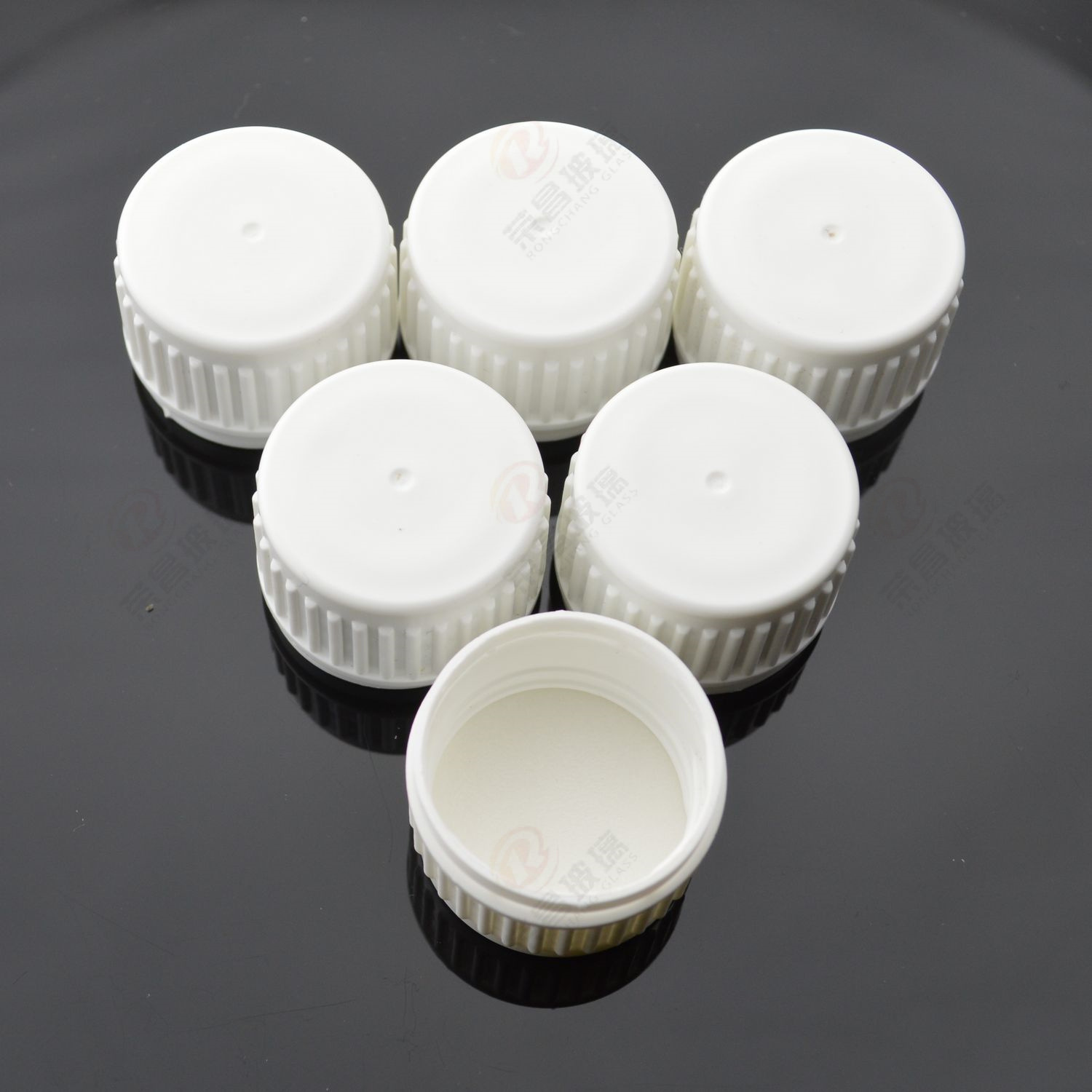 28mm儿童防盗塑料盖 28牙口服液瓶用扭断式塑料盖 玻璃瓶白色瓶盖