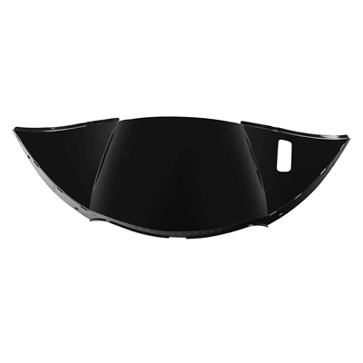 Suitable for Harley Road Glide Dual-Light Cvo Road Glide Front Windshield Panel Hood Front Inner Panel 15-24 (Motorcycle front windshield) - bright-black