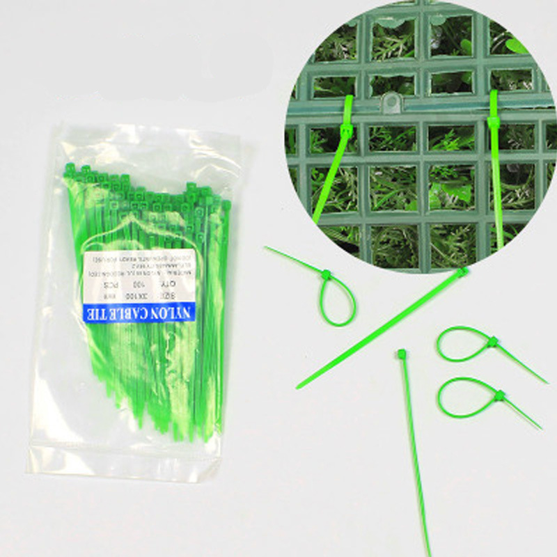 Accesorios para instalación de pared verde con plantas artificiales, pistola de grapas, bridas de nailon verdes, grapas, apto para múltiples regiones. image 7
