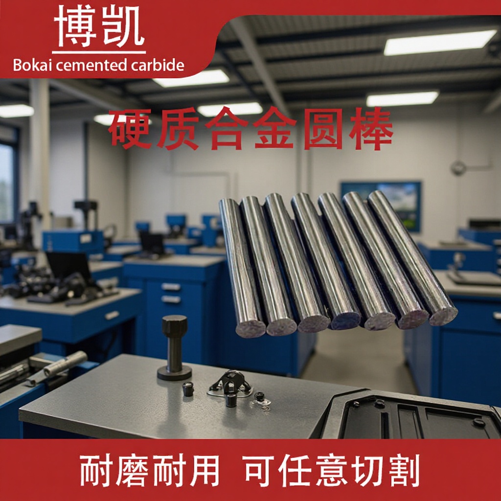 博凯直供硬质合金棒钨钢圆棒硬质合金板铅头钩合金长条