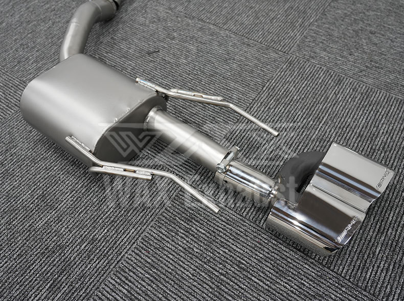 Manufacturer's Cross-Border Stainless Steel Sound Wave Exhaust Pipe Suitable for Mercedes E-Class W212 2012-2016 Modified Mid and Tail Sections