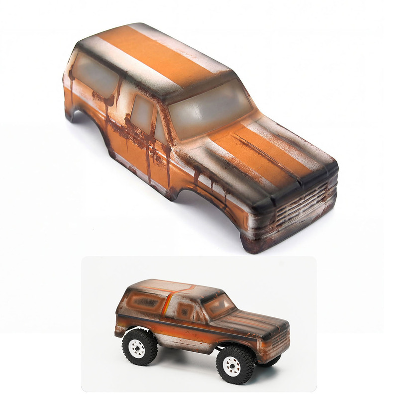 Rc Model Car Scx30 Jeep/Jeep Bronco Hand-Painted 87-91 Car Shell Factory Direct Sale