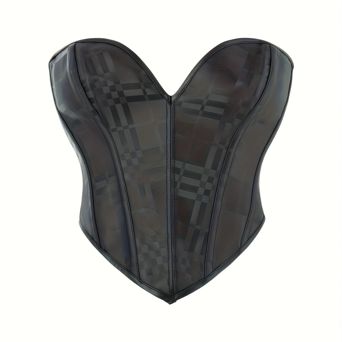 Lazos traseros negros apretados cintura cinturón de cintura para limpiar el pecho soporte de pecho chaqueta plástica comercio exterior transfronterizo al por mayor