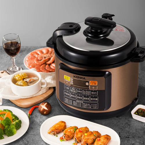 Konka Electric Pressure Cooker Home Smart 5L Large Capacity Electric Pressure Cooker Multi-function Appointment Voltage Cooker Manufacturer Wholesale
