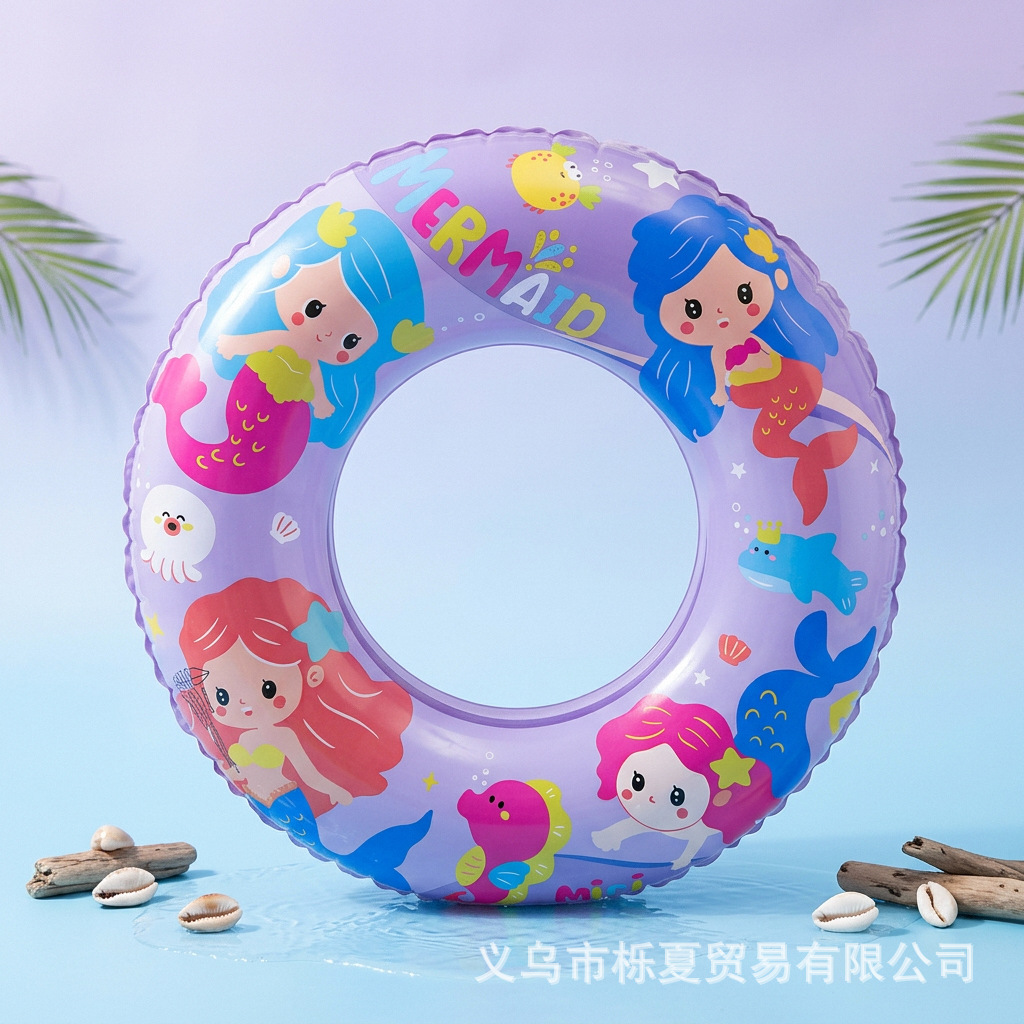 Fabricantes al por mayor anillo de natación infantil sandía anillo de salvavidas inflables espesado una sola capa doble airbag axilar anillo de natación adulto image 15