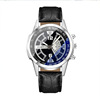 Glossy men's watch, quartz belt for leisure, swiss watch, wholesale