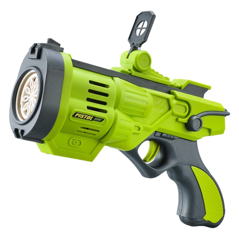 Recargable máquina de burbujas espacio astronauta pistola de burbujas automática Gatlin 1 juguete de los niños eléctricos con luz