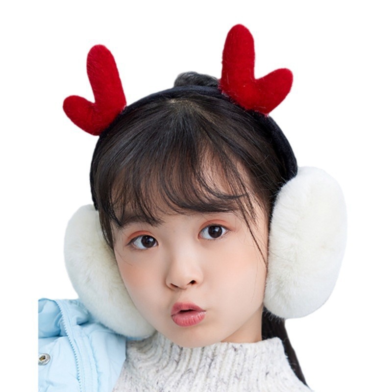 耳罩保暖冬季女毛绒可爱学生耳捂子护耳耳包折叠温暖蓬松头戴耳套