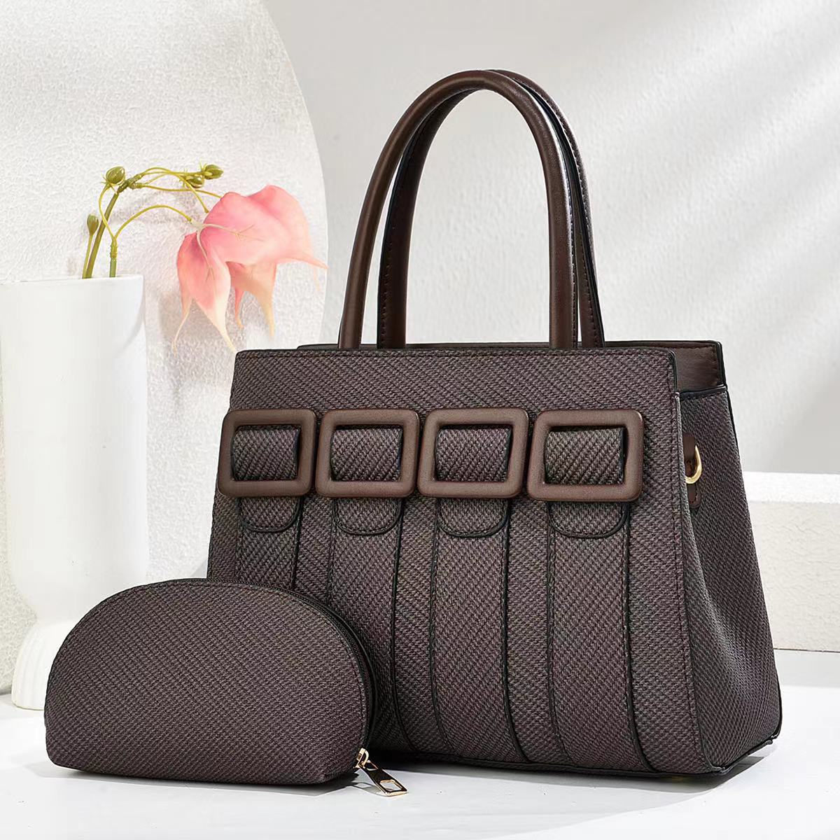 2025 nuevo estilo temperamento bolso de mujer bolso grande bolso de hombro de mujer salvaje de gran capacidad