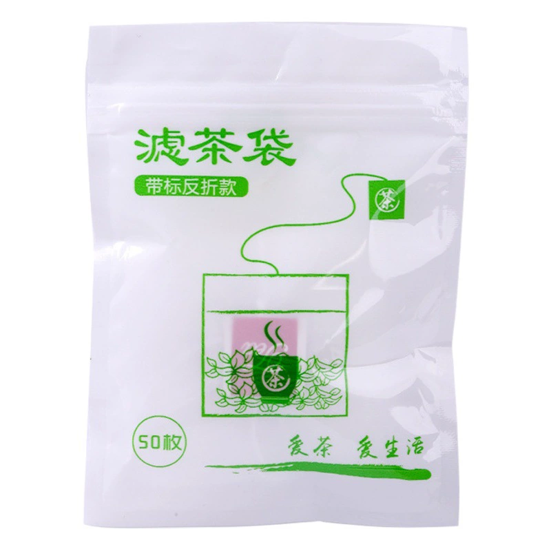 Нейлон с несколькими спецификациями с этикеткой рефлекторный чайный пакетик одноразовый чайный пакетик ароматизированный чайный пакетик