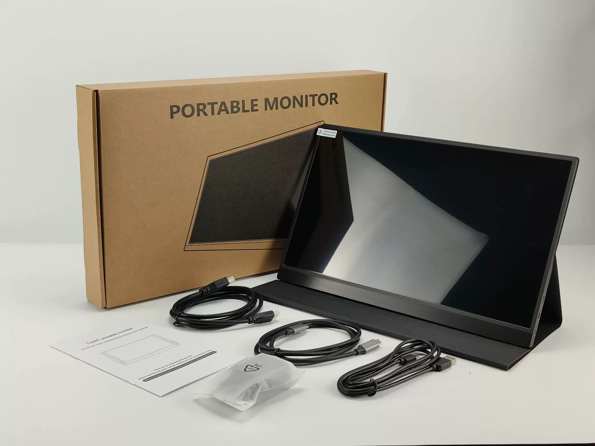 18.5" HD вторичный экран, HDMI-соединение для телефона и компьютера, HD-визуализация, прямые поставки производителя