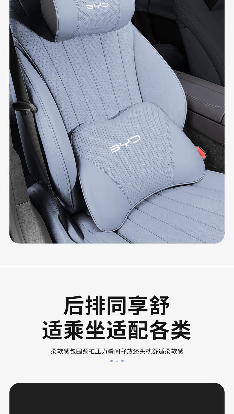 BYD Seal 06dmi Smart Driving Edition Special Headrest and Lumbar Support Car Interior Decoration Accessories GT New