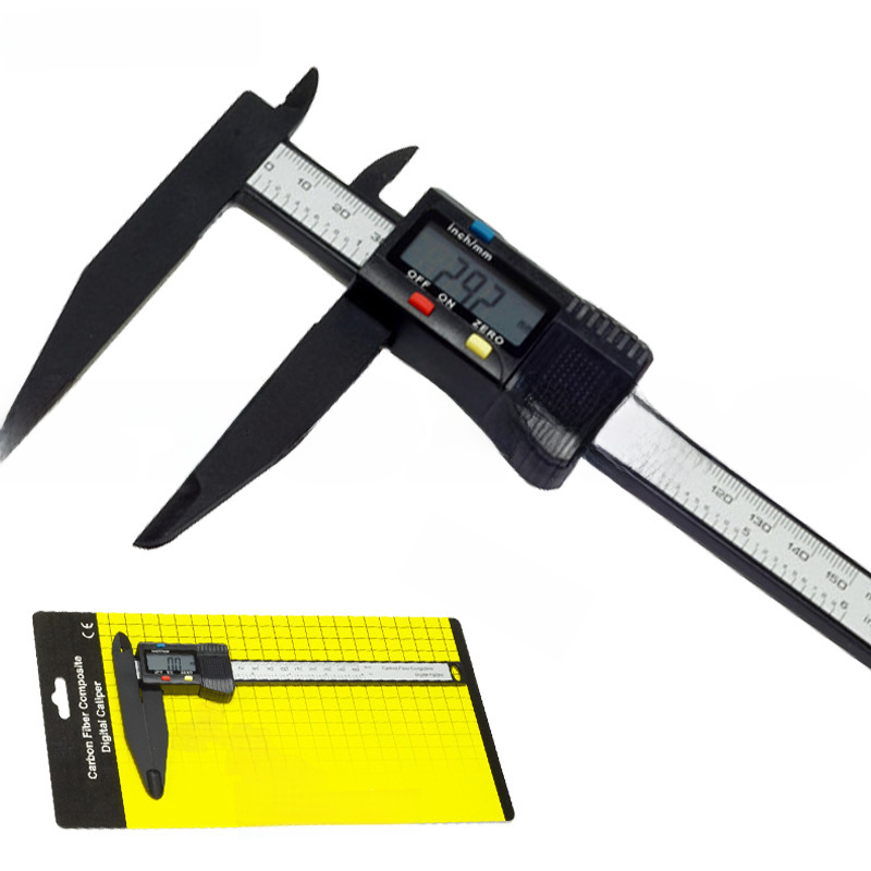 Holder carbon electronic number showing the calibration card ruler…
