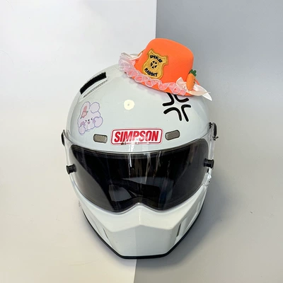 Auto Parts and Accessories: Universal Helmet Decoration