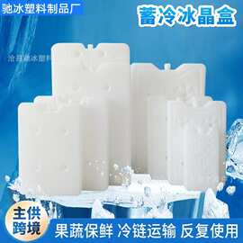 注水冰盒厂家现货冰晶盒循环使用方便注水冷藏保鲜降温制冷冰板