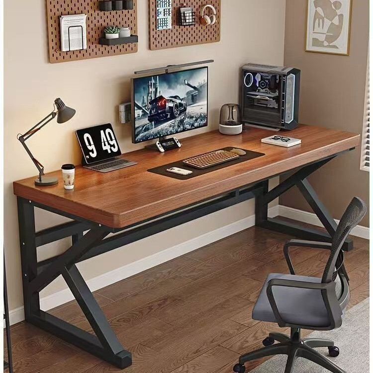 Simple modern computer desk, student study desk, small apartment home desk, office desk, gaming desk, long table Simple modern computer desk, student study desk, small apartment home desk, office desk, gaming desk, long table