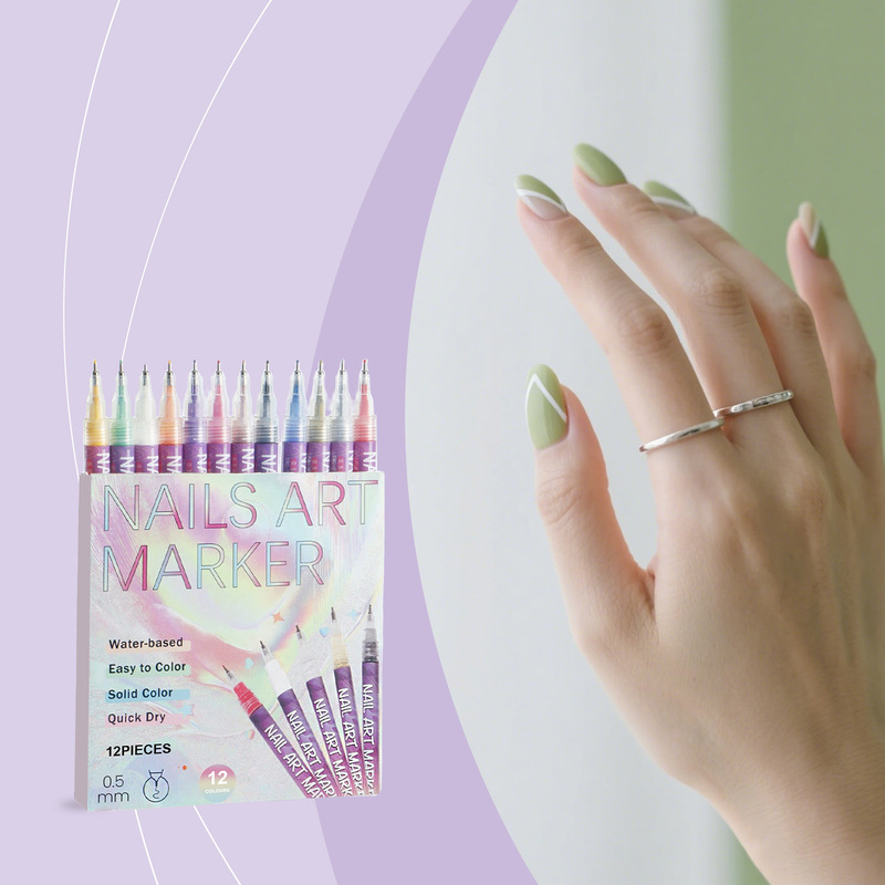 DIY Nail Art Pens, Nail Art Graffiti Pens with Vibrant Colors, Easy to Use and Suitable for Many Occasions DIY Nail Art Pens, Nail Art Graffiti Pens with Vibrant Colors, Easy to Use and Suitable for Many Occasions