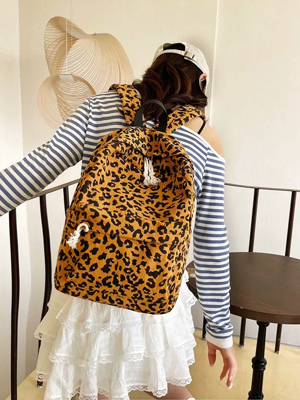 Backpack, universal trend high quality retro capacious bag