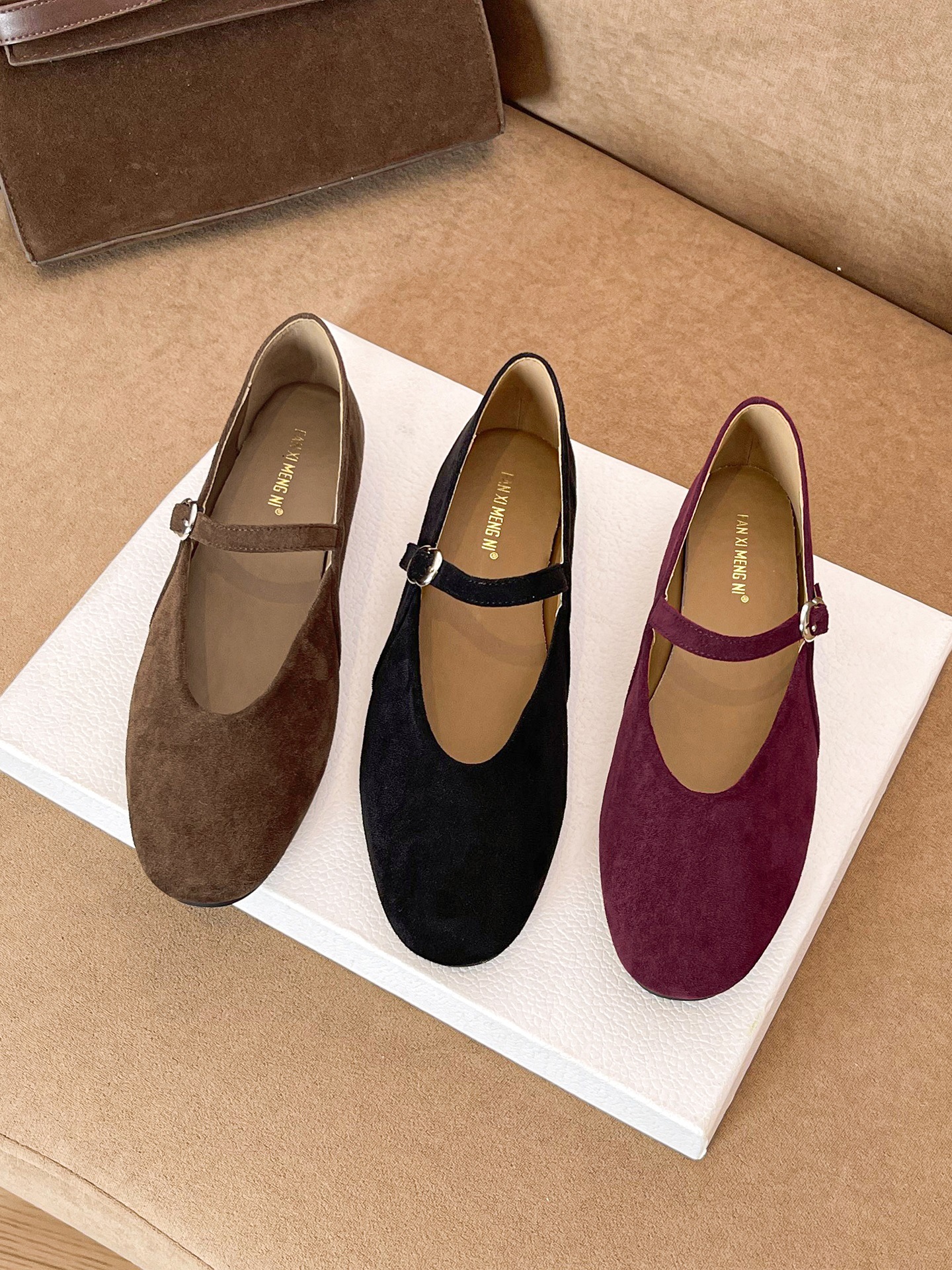 玛丽珍2025秋冬新款鞋复古豹纹法式圆头平底芭蕾鞋休闲单鞋女大码