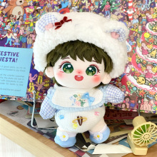 20cm新款王源棉花娃娃毛绒原创玩偶兔小源明星公仔玩具节日礼品