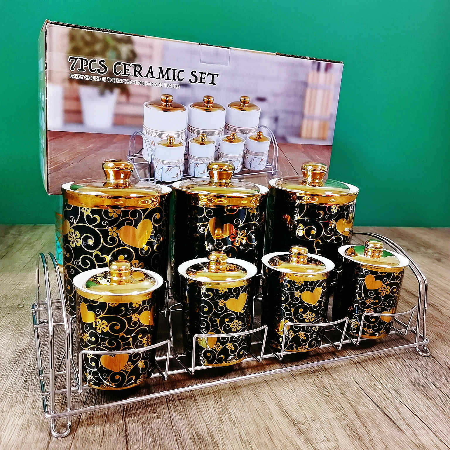 Patrón de corazón de melocotón