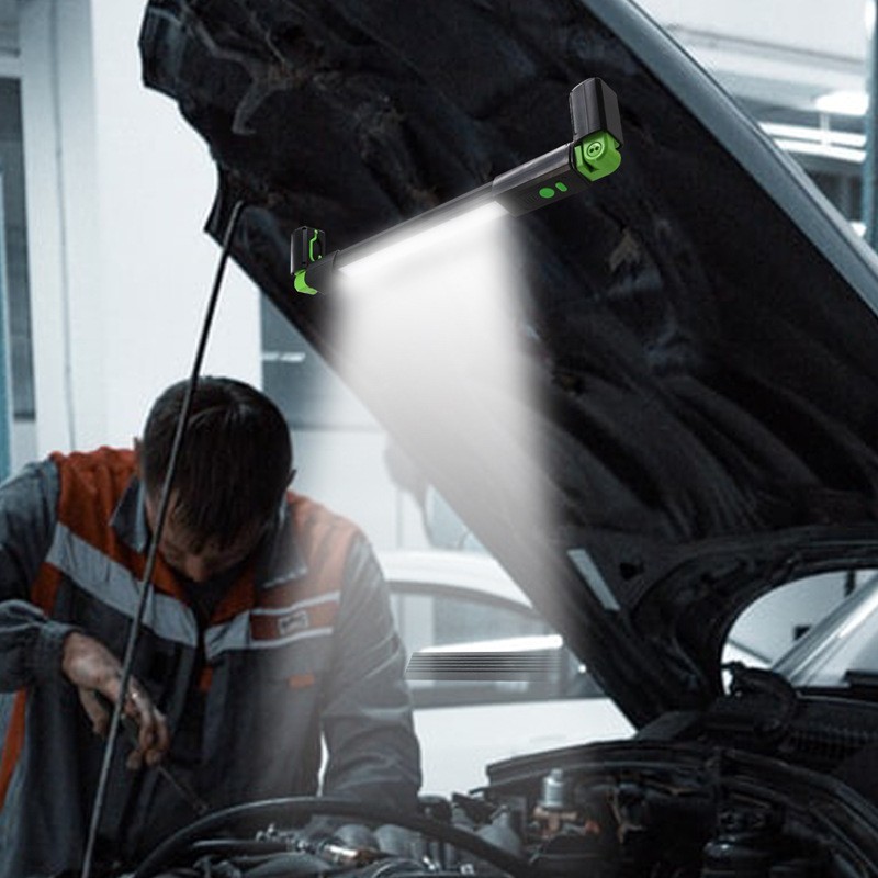 Durapower Short Hood Repair Light, Car Engine Maintenance Light, Magnetic Charging Portable Work Light