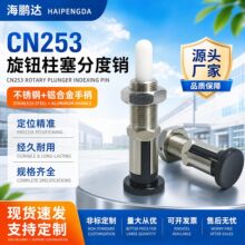 厂家批发不锈钢CN253旋钮柱塞分度销加长型塑料销弹簧定位销圆柱