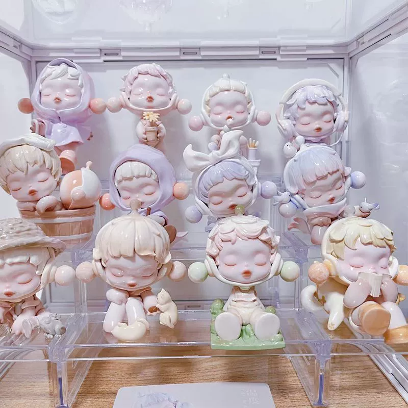 Фигурка в слепой коробке (POP MART) SKULLPANDA Temperature Series S8 — коллекционная 12+1, меняет цвет