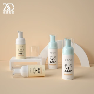 泡沫慕斯瓶定制PET塑料按压泵头瓶洁面起泡瓶洗护洗手液分装瓶子