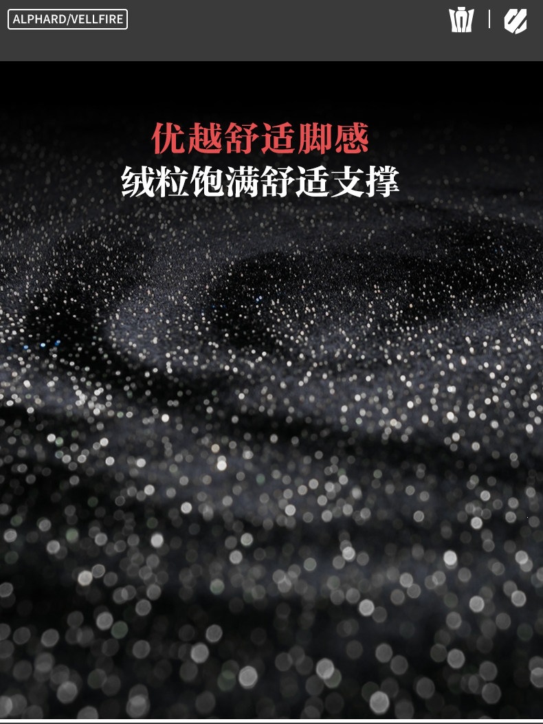 Suitable for 08-25 Alphard, special starry sky velvet carpet for Alphard, Wilfar, and LM300